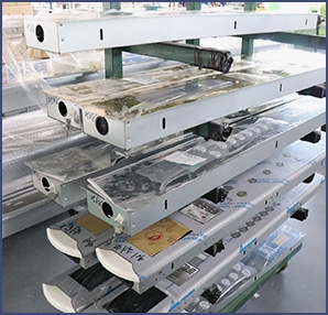 Customized control panel and arrival light